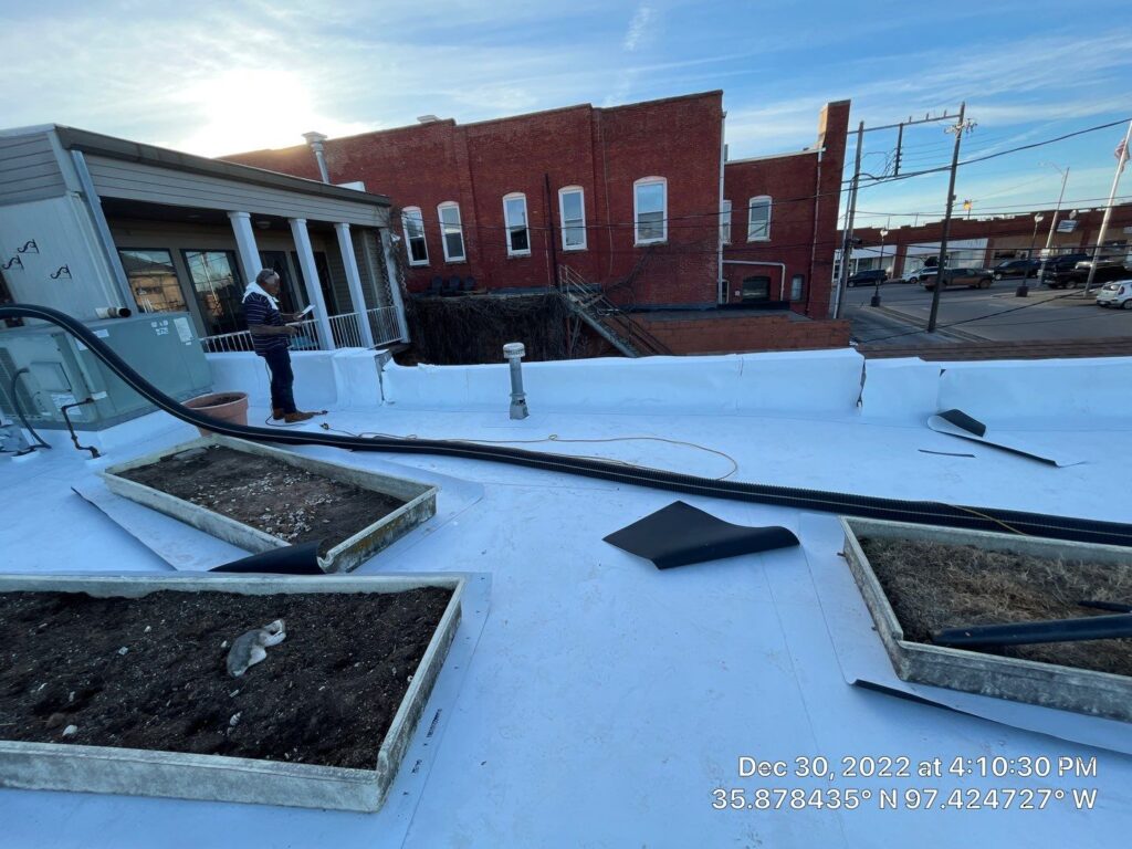 Commercial Roofing project