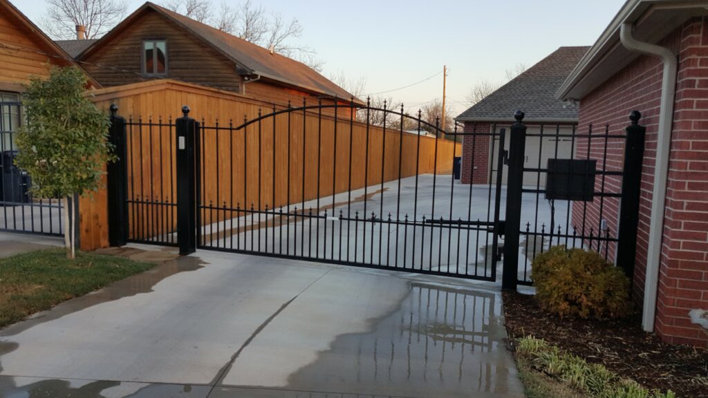 Custom motorized Privacy gate