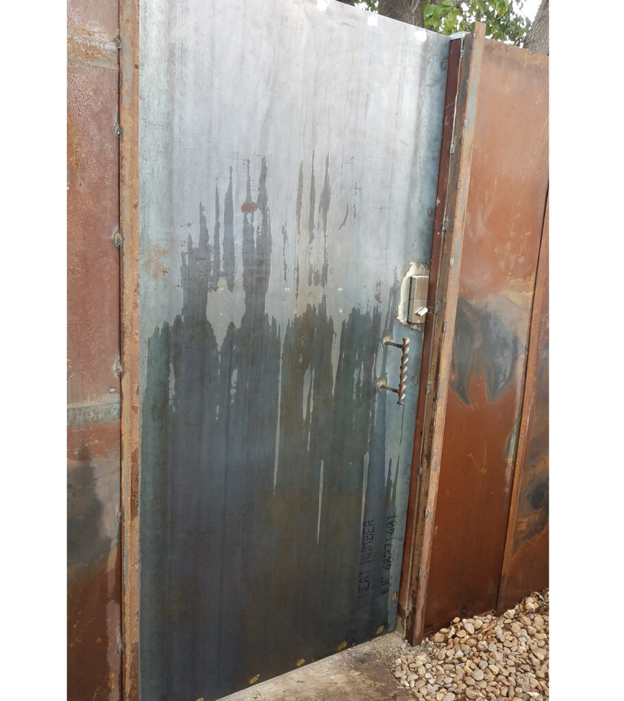 custom metal door